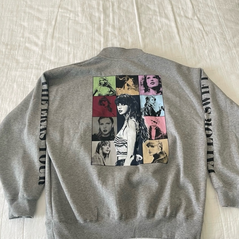Taylor Swift Gray Tour Sweatshirt